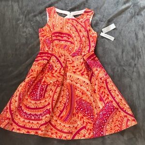 Pink and Orange Sundress